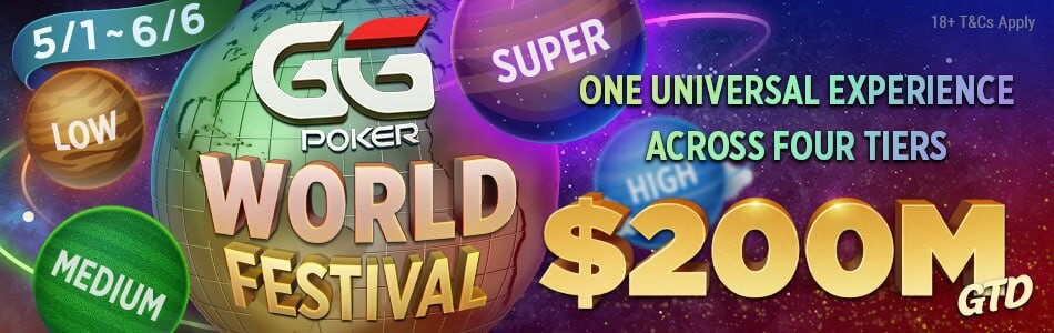 Festival mundial de GGPoker en GG Poker